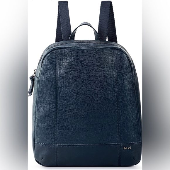 The Sak Women's De Young Leather Tote - Indigo, Medium, Responsibly Sourced Leather